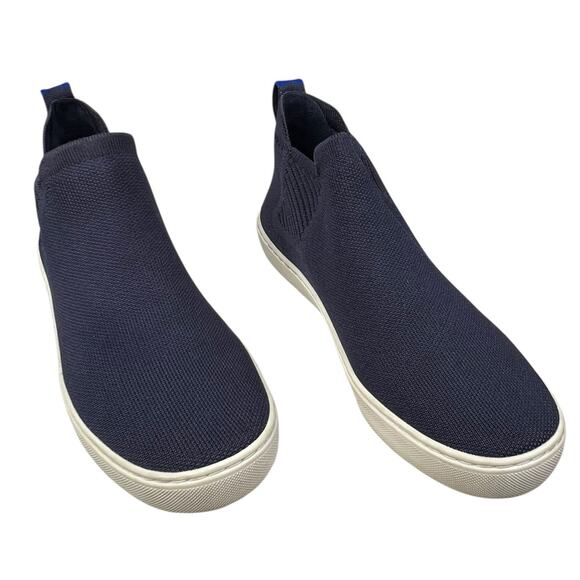 Rothy’s Women’s High Top Blue Knit Chelsea Boot Size US 9 - Picture 5 of 11